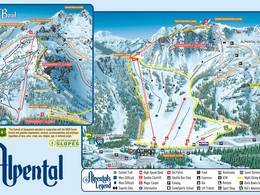 Trail map Alpental