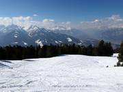Free ski terrain on the Patscherkofel