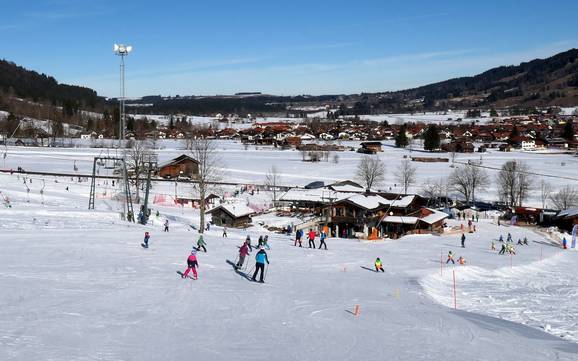 Skiing in the Ammergauer Alpen Holiday Region