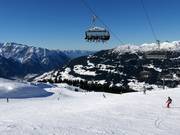 Slopes at the 8-seater chairlift Seebliga