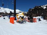 Snow cannons in Happy Valley