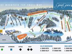 Trail map Grand Geneva