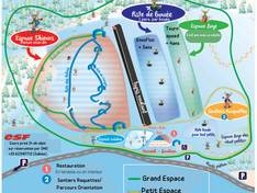 Trail map Wiidoo’Gliss – La Bresse