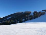 The ski resort on the Höss