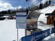 Information board at the valley station