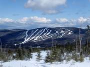 View of the Le Mont Grand-Fonds ski area