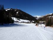 Easy slope Pudra at Plan de Gralba