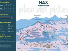 Trail map Nax – Mont-Noble
