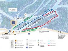 Trail map St. Pierre de Chartreuse – Le Planolet