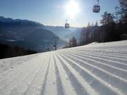 Perfectly groomed slope at Rosskopf