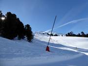 Snowmaking with snow lances in the Serfaus-Fiss-Ladis ski area