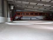 View from above of the beginner slope