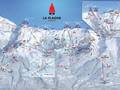Trail map La Plagne (Paradiski)