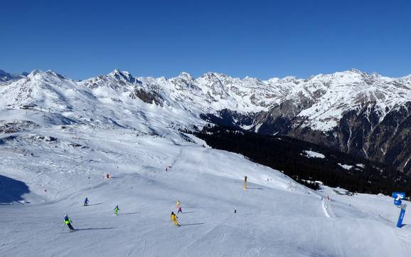 Skiing near Mareit (Mareta)