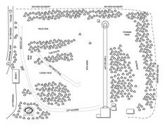 Trail map Little Ski Hill