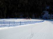 Practice area in the valley at the conveyor belts