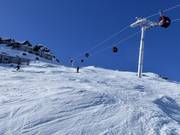 Ski route 15 Start Herrenabfahrt