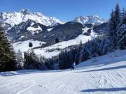Black slope at the Natrunbahn