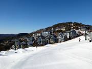 View of the accommodations in Hotham Central