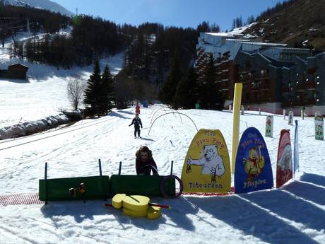 Children's area of the ESF Val d´Isère in La Daille 