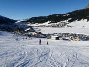 Easy slope at the Ressebichl drag lift