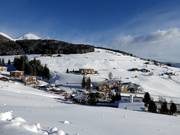 Resort Meransen at the ski area