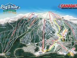 Trail map Big White