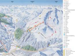Trail map Madrisa (Davos Klosters)