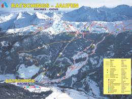 Trail map Racines-Giovo (Ratschings-Jaufen)/Malga Calice (Kalcheralm)