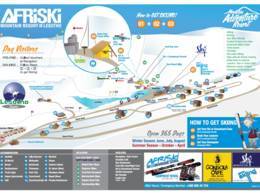 Trail map Afriski Mountain Resort