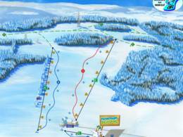 Ski resort Olešnice na Moravě