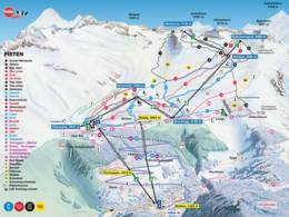 Trail map Belalp – Blatten
