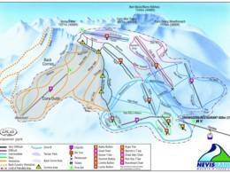 Trail map Nevis Range