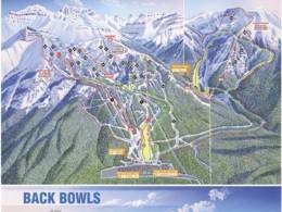 Trail map Lake Louise