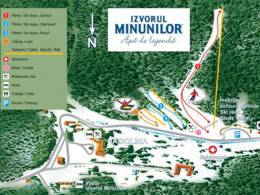Trail map Stana de Vale