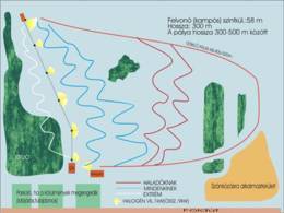 Trail map Dunakömlöd (Paks)