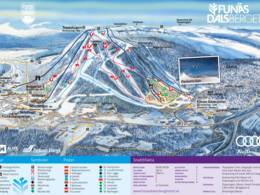 Trail map Funäsdalsberget
