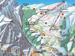 Ski resort Tschappina/Urmein (Heinzenberg)