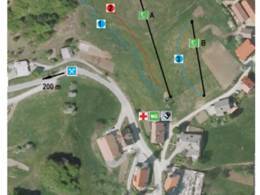 Trail map Šentjošt nad Horjulom