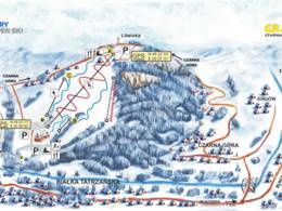 Trail map Grapa Litwinka – Czarna Góra