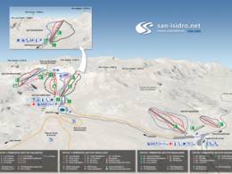 Trail map San Isidro-Zona Cebolledo