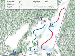 Ski resort Ombergsliden Vadstena