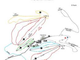 Trail map Rasos de Peguera