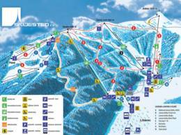 Trail map Ještěd – Liberec
