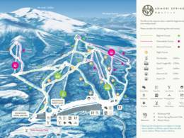Trail map Aomori Spring