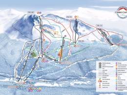 Trail map Cerro Castor