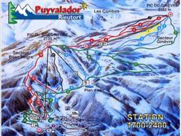 Ski resort Puyvalador Rieutord