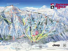 Trail map Jackson Hole