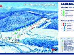 Trail map Vitanová
