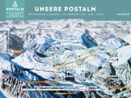 Ski resort Postalm am Wolfgangsee